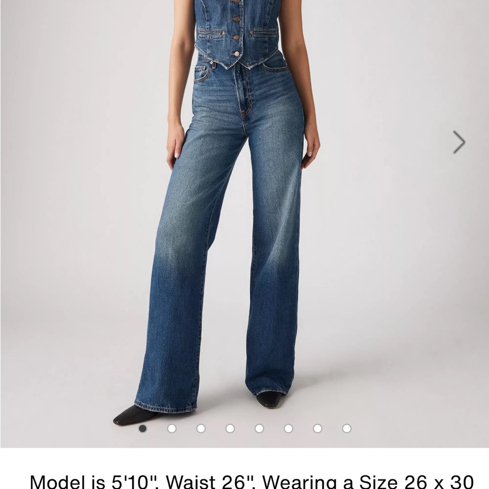 Levi’s Ribcage Wide Leg Jeans